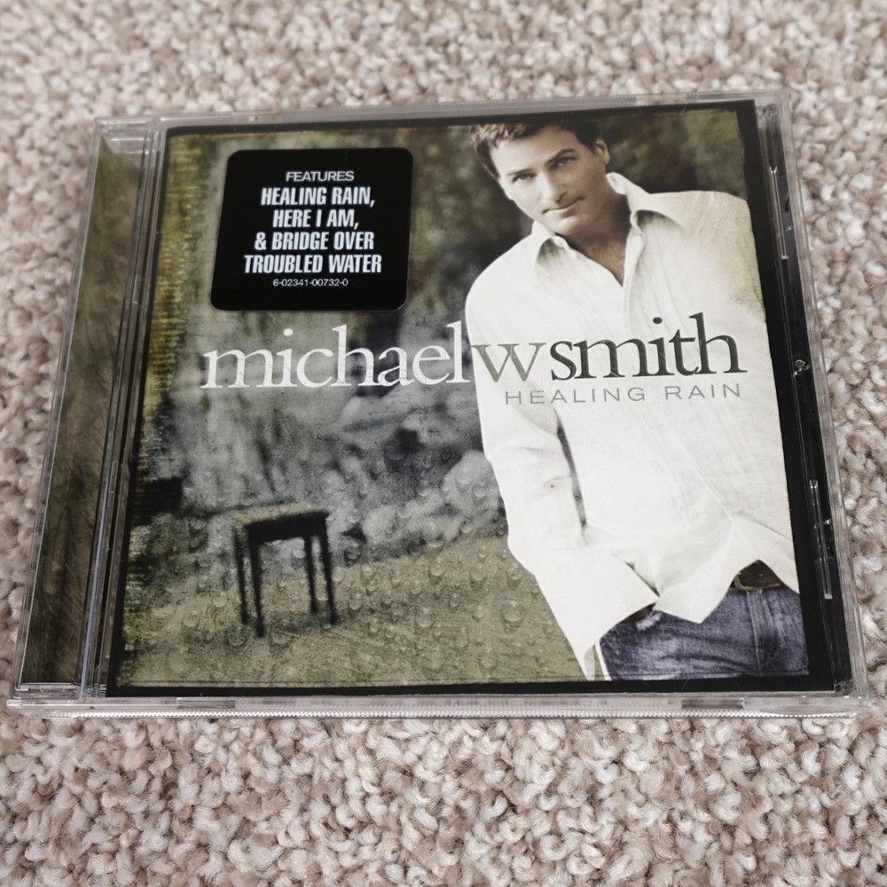 Michael W Smith Healing Rain CD 2004‎ Reunion Records 02341-00732-0 CCM Pop